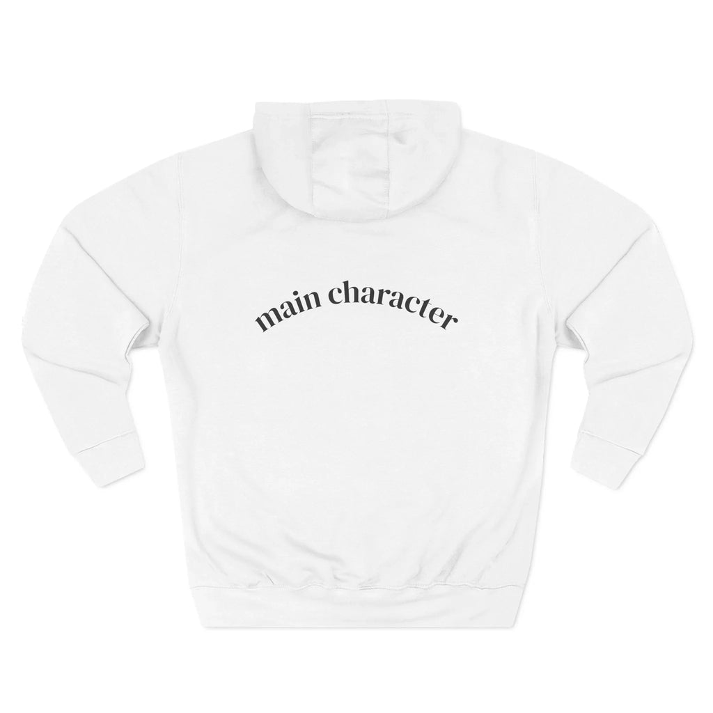 Main Character Hoodie — 'Baddies be killing on me' Graphic Fleece Pullover - rednpink